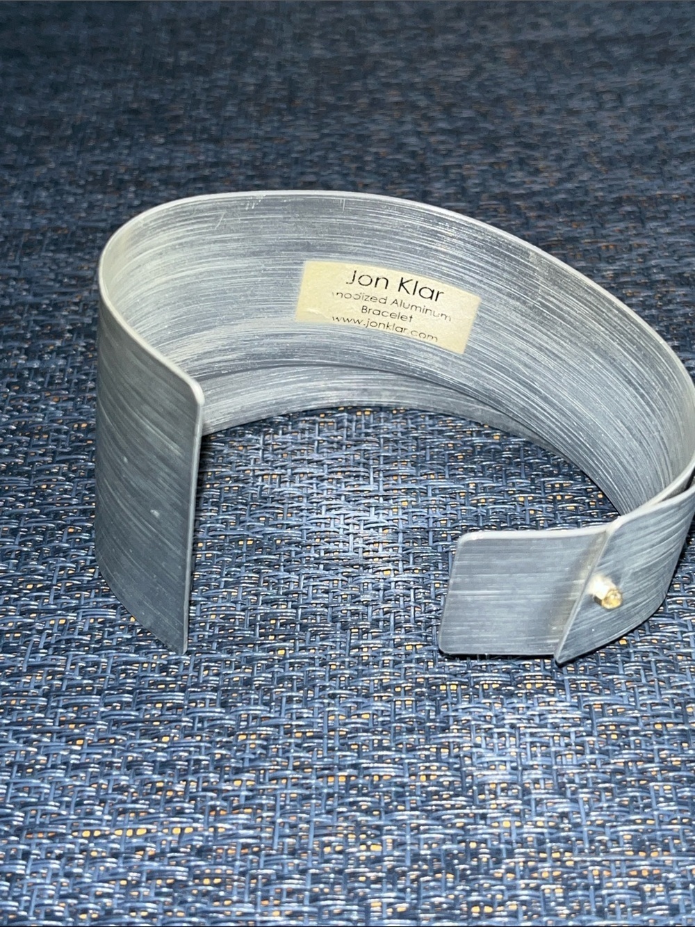 Jon Klar Design Anodized Aluminum Cuff - Picture 4 of 4